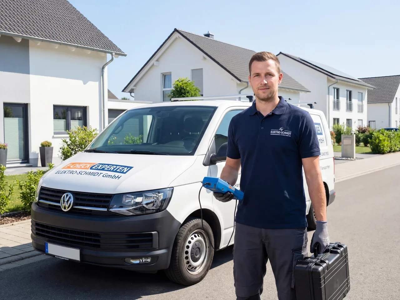 SFC Group Servicefahrzeug für E-Check Einsätze