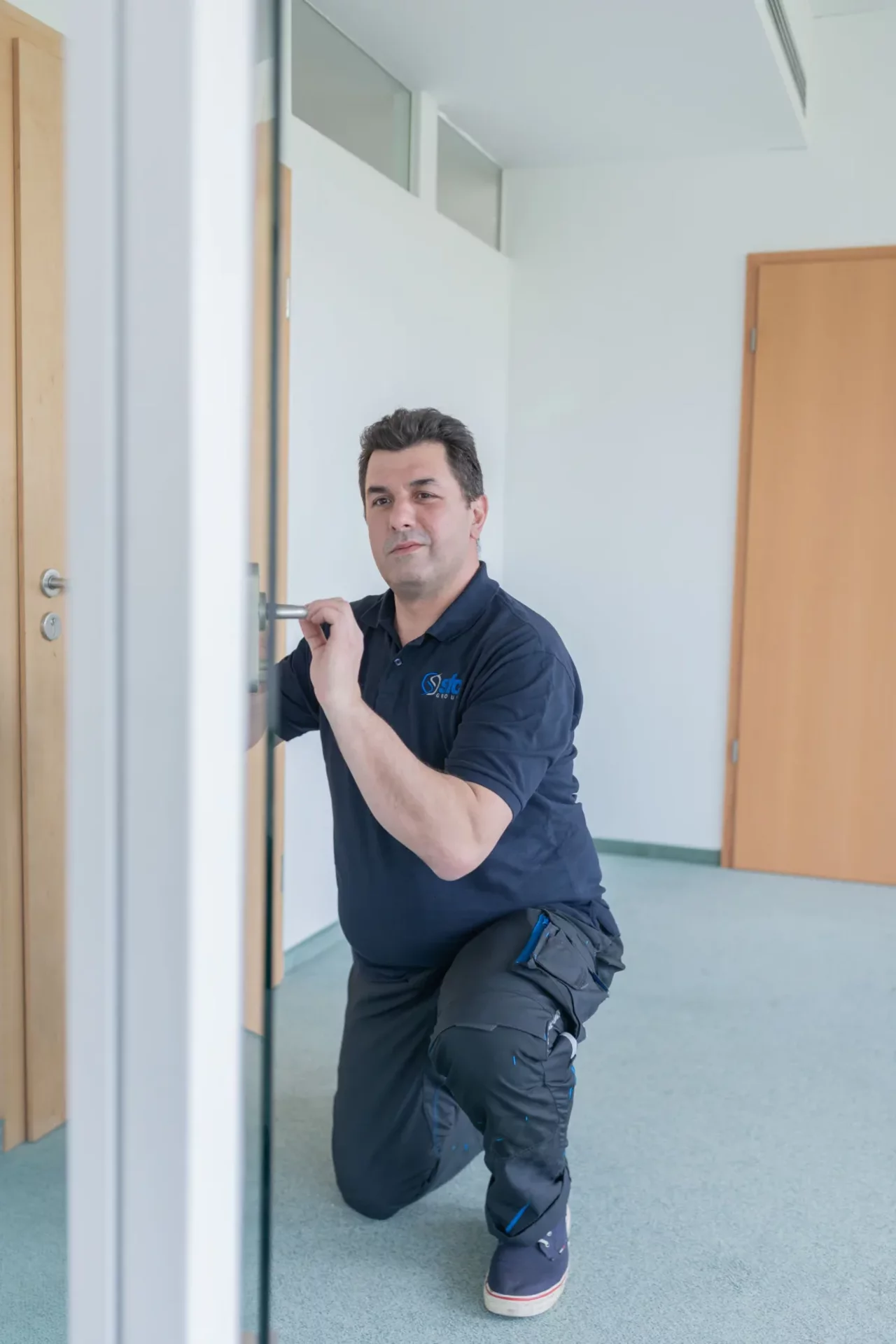 SFC-Techniker bei der Gebäudeinspektion