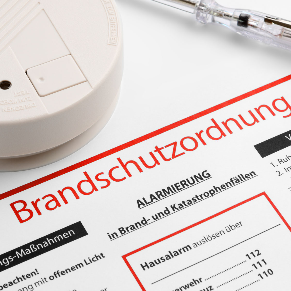 SFC Brandschutzberatung im Gewerbeobjekt