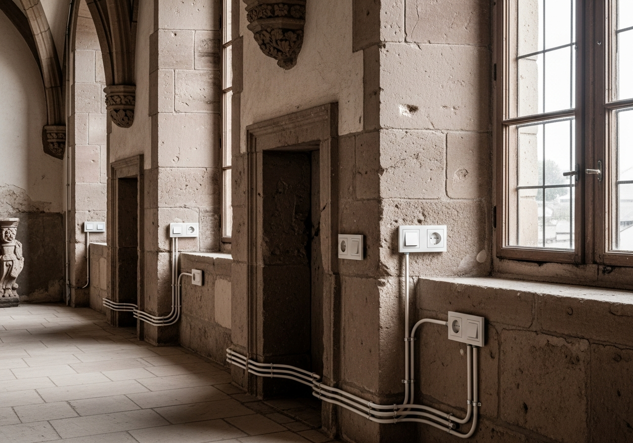 Elektrosanierung Heidelberg Altbau - Moderne Elektrik in historischem Gebäude