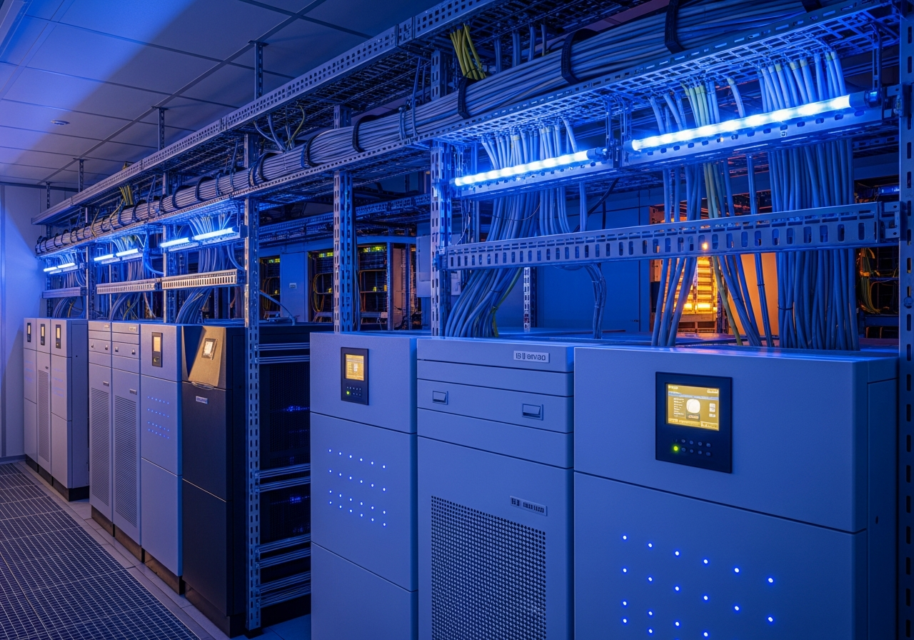 Gebäudetechnik Mannheim - Moderne Serverraum-Infrastruktur und Elektrotechnik